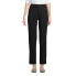 Women's Starfish High Rise Pintuck Straight Leg Elastic Waist Pull On Ankle Pants