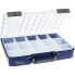 raaco CarryLite 80 - Tool box - Polycarbonate (PC),Polypropylene - Blue,Transparent - 13 kg - Hinge - 413 mm