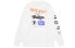 Фото #1 товара Carhartt WIP Carhartt Race Into Play Long Sleeve T-Shirt 印花圆领长袖T恤 男款 白色 / Футболка Carhartt WIP Carhartt Race Into Play Long Sleeve T-Shirt T I028499-02-00