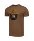 ფოტო #3 პროდუქტის Men's and Women's Brown Smokey the Bear Brass Tacks T-shirt