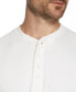 Фото #3 товара Men's Long Sleeved Waffle Henley T-shirt