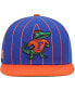 Фото #3 товара Men's Royal Florida Gators Team Pinstripe Snapback Hat