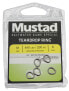 Фото #2 товара 3 PACKS of MUSTAD ULTRA STAINLESS TEARDROP RINGS - PICK SIZE - FREE SHIP