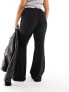 Фото #7 товара ASOS DESIGN Curve ponte flare trouser in black