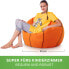 Fußball Gaming Sitzsack 90cm - 250L Оранжевый, 90 x 90 x 90 cm - фото #11