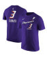 Men's Diana Taurasi Purple Phoenix Mercury Explorer Edition Name Number T-Shirt