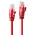 Lindy 10m Cat.6 U/UTP Cable - Red - 10 m - Cat6 - U/UTP (UTP) - RJ-45 - RJ-45