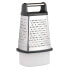 MASTERCLASS Stainless Steel Four Sided Grater