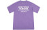 Фото #1 товара MLB 基础印花运动圆领直筒T恤 男女同款 紫色 / Футболка MLB T-Shirt 31TS04031-50C
