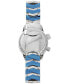 ფოტო #2 პროდუქტის Women's Elise Swiss Tri-Time Two-Tone Ion-Plated Stainless Steel Bracelet Watch 33mm