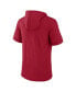 Фото #2 товара Men's Crimson Alabama Crimson Tide Outline Lower Arch Hoodie T-shirt