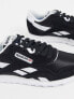 Reebok Classic Nylon trainers in White and Black