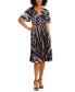 ფოტო #1 პროდუქტის Women's Light-Charmeuse Midi Dress