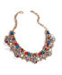 Фото #1 товара SOHI women's Multicolour Stone Cluster Necklace