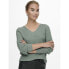 Фото #6 товара ONLY Atia Cuff V Neck Sweater