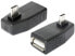Delock 65474 - micro USB-B - USB 2.0-A - Black