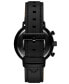 Men's Quartz Legacy Leather Black Watch 42mm