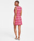 Фото #4 товара Women's Tweed Mini Sheath Dress, Created for Macy's
