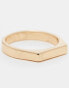 Faded Future minimal ring in gold