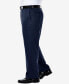 ფოტო #3 პროდუქტის Men's Big & Tall Premium No Iron Khaki Classic Fit Flat Front Hidden Expandable Waistband Pants