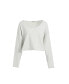 Фото #6 товара Women's Bellemere Cotton Cashmere Loungewear Top