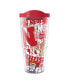 Nebraska Huskers 24 Oz All Over Classic Tumbler