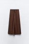 Long textured skirt