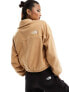 Фото #4 товара The North Face Glacier wide neck boxy 1/4 zip fleece in beige Exclusive at ASOS