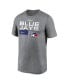 Фото #2 товара Men's Heather Charcoal Toronto Blue Jays 2023 Postseason Legend Performance T-shirt