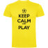 ფოტო #1 პროდუქტის KRUSKIS Keep Calm And Play Football short sleeve T-shirt