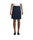 Women's School Uniform Tall Box Pleat Skirt Top of Knee