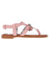 Фото #2 товара Big Girl's Strappy Sandal with Metal Chain and Sea Charms Polyurethane Sandals