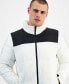 ფოტო #3 პროდუქტის Men's Colorblocked Quilted Full-Zip Puffer Jacket, Created for Macy's