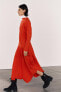 Фото #3 товара Плиссированная юбка асимметричного кроя ZARA