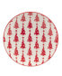 Peppermint Candy 6" Canape Plates Set of 6, Service for 6 - фото #6