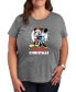 Фото #1 товара Air Waves Trendy Plus Size Disney Christmas Graphic T-shirt