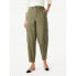 Фото #1 товара Free Assembly Cargo Pants Women's Size 8 Olive Green Cotton Pockets Straight Leg