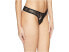 Bluebella 264449 Women's Emerson Thong Underwear Black Size X-Small