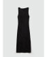 Фото #6 товара Women's Side Opening Cupro Dress