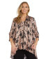 ფოტო #5 პროდუქტის Petite Metallic Swing Jacket, Tank and Pants 3-Pc. Set