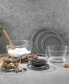 Фото #9 товара Joyful 4 Piece Glass Mixing Bowls with Lids Set