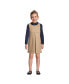 Фото #3 товара Платье для малышей Lands' End школьное с кромкой из понти