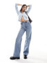 Фото #3 товара Dr Denim Echo straight leg jeans in steam mid retro