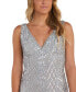 Фото #2 товара Платье женское безрукавное с пайетками Nightway