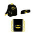 Фото #2 товара CERDA Batman Stationery Pack 3 Units: -Case and Sachet backpack