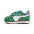 Фото #3 товара Puma Cocome X Future Rider Toddler Boys Green Sneakers Casual Shoes 39374401