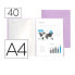 Document Holder Liderpapel EC81 Lilac A4