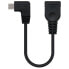 NANOCABLE USB 2.0 OTG Micro USB-B M/F 15 cm Adapter