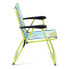 SOLENNY Infant Fixed Folding Chair Aluminium 52x42x40 cm