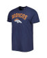 Фото #3 товара Men's Navy Denver Broncos All Arch Franklin T-shirt